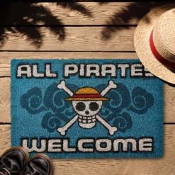 One Piece - All Pirates Welcome Fußmatte
