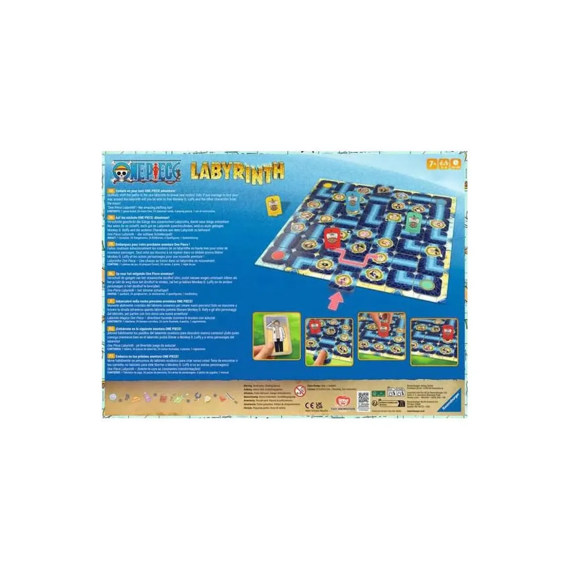 One Piece Brettspiel Labyrinth