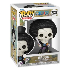 One Piece - Brook mit Soul Solid Funko Pop Figur