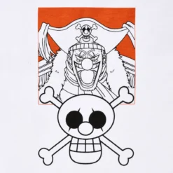 One Piece - Buggy Oversize T-Shirt weiß