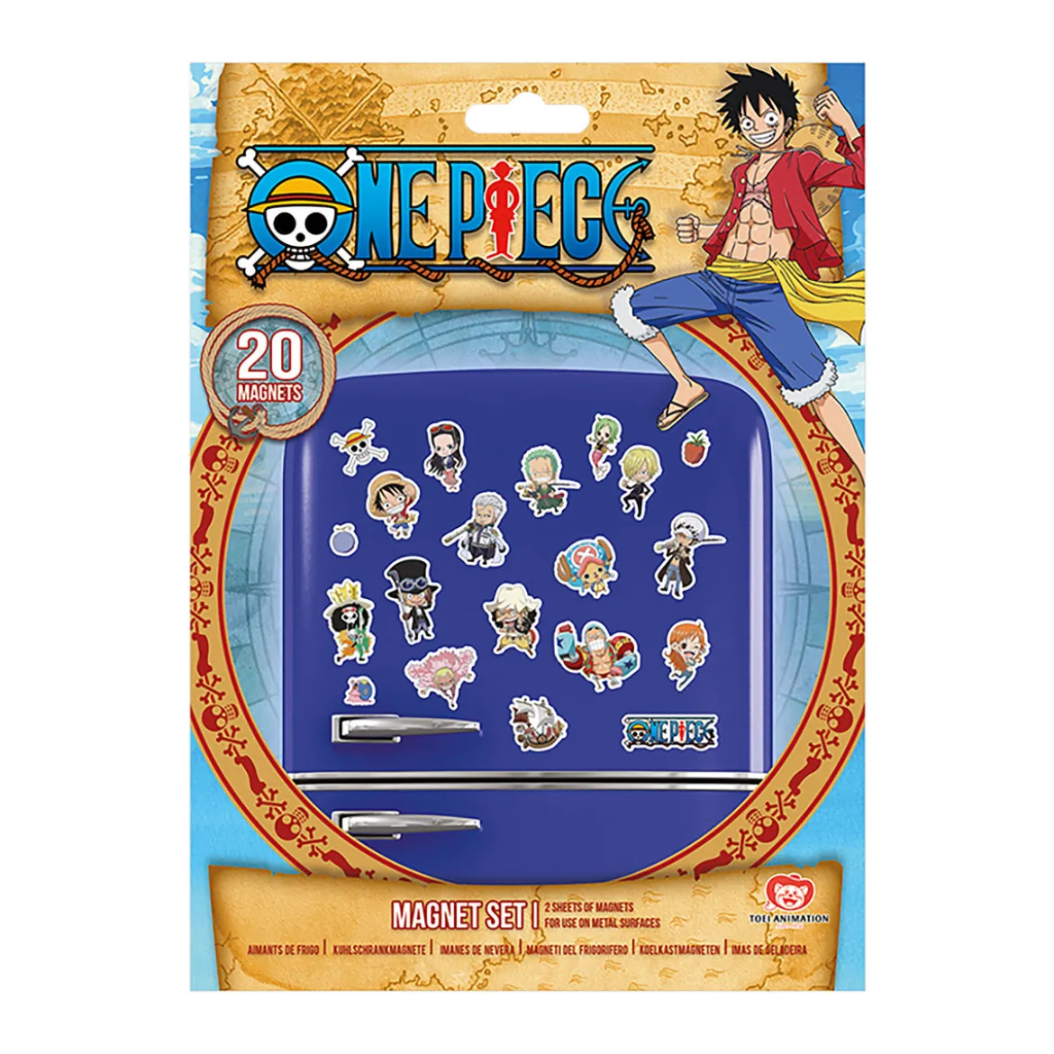 One Piece - Chibi Magnet-Set