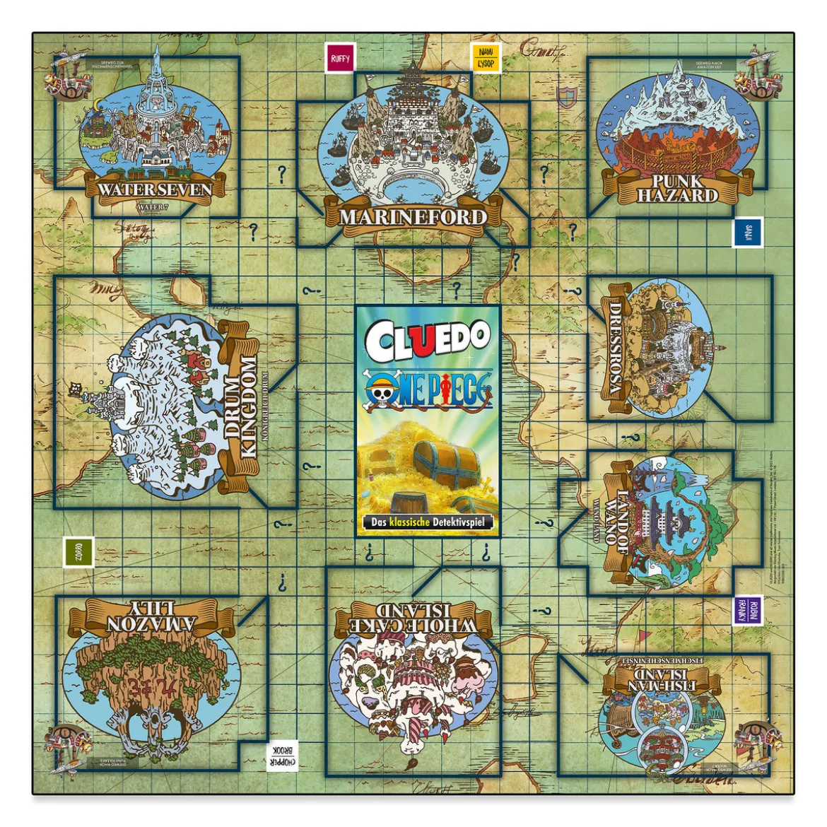 One Piece Cluedo
