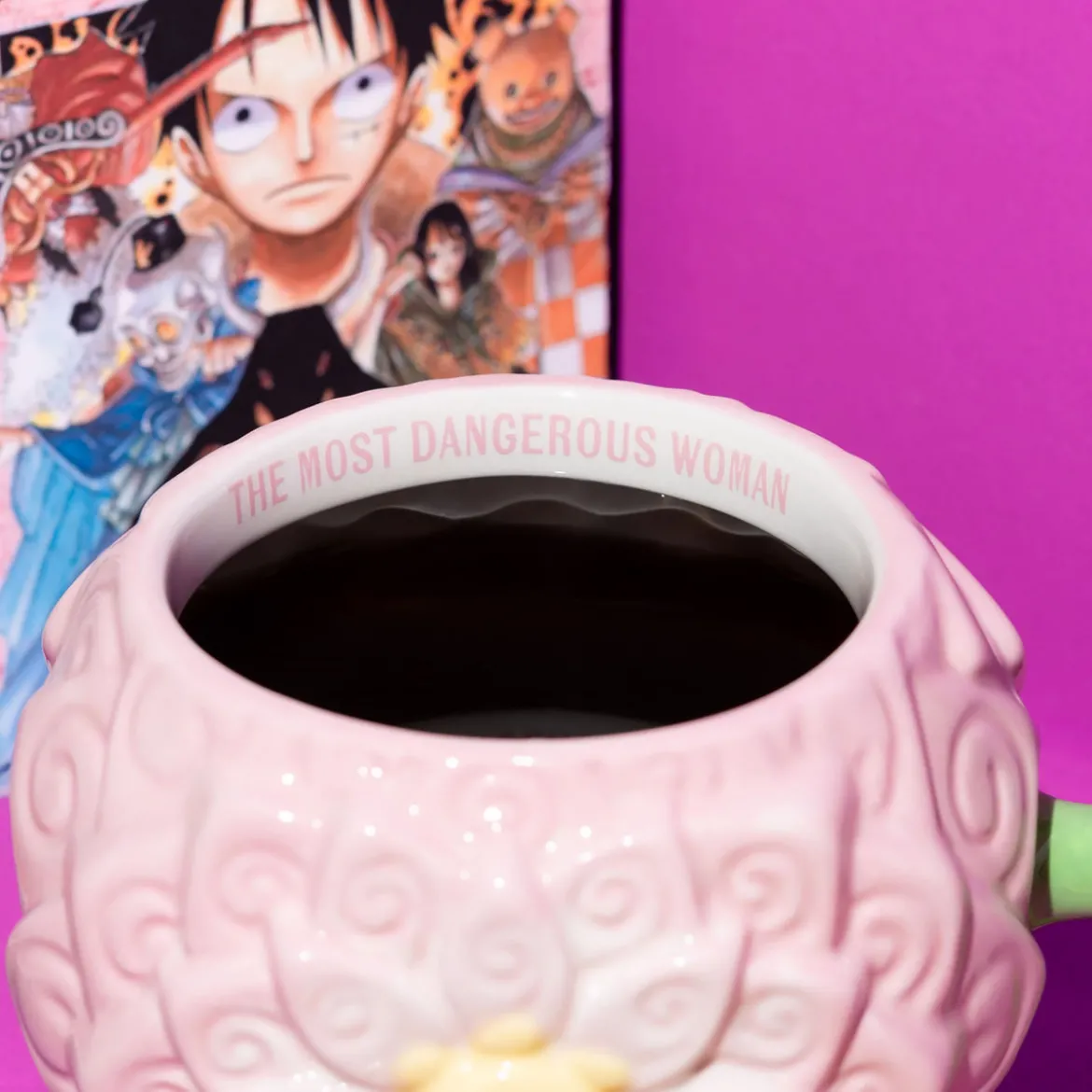One Piece - Flower Flower Teufelsfrucht 3D Tasse