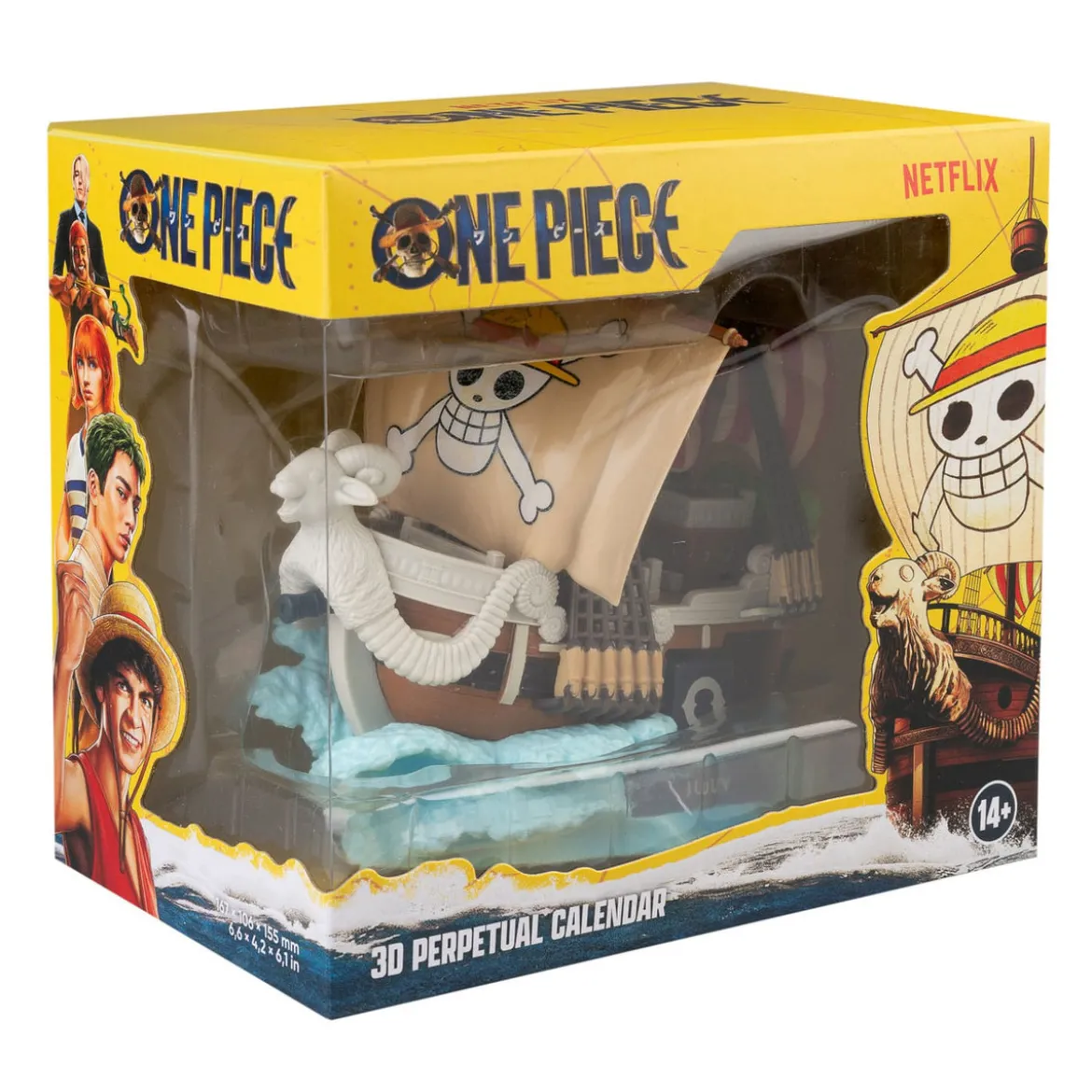 One Piece - Flying Lamb 3D Jahres-Kalender