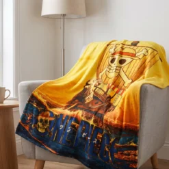One Piece - Flying Lamb Flauschdecke
