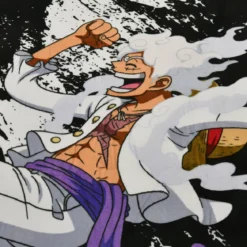One Piece: Gear 5 - Monkey D. Luffy Flauschdecke