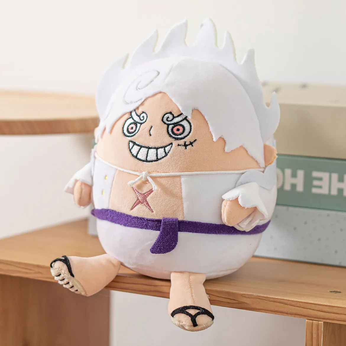 One Piece: Gear 5 - Monkey D. Luffy Plüsch Figur SD Version