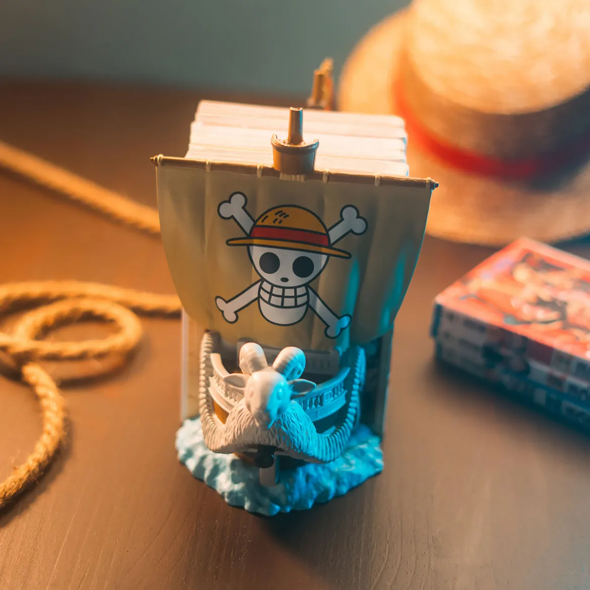 One Piece - Going Merry Buchstützen