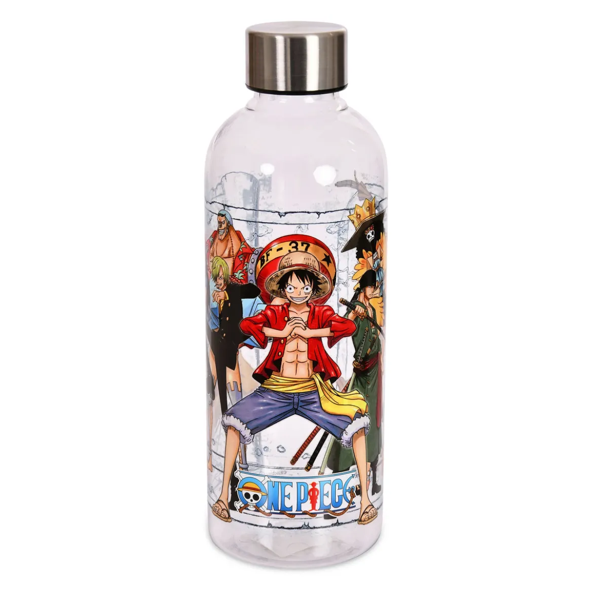 One Piece - Luffy mit Crew Trinkflasche
