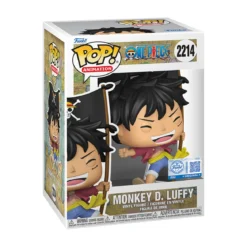 One Piece - Luffy mit Flagge Funko Pop Figur