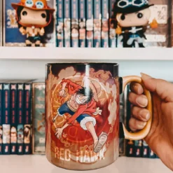 One Piece - Luffy & Sabo Thermoeffekt Tasse