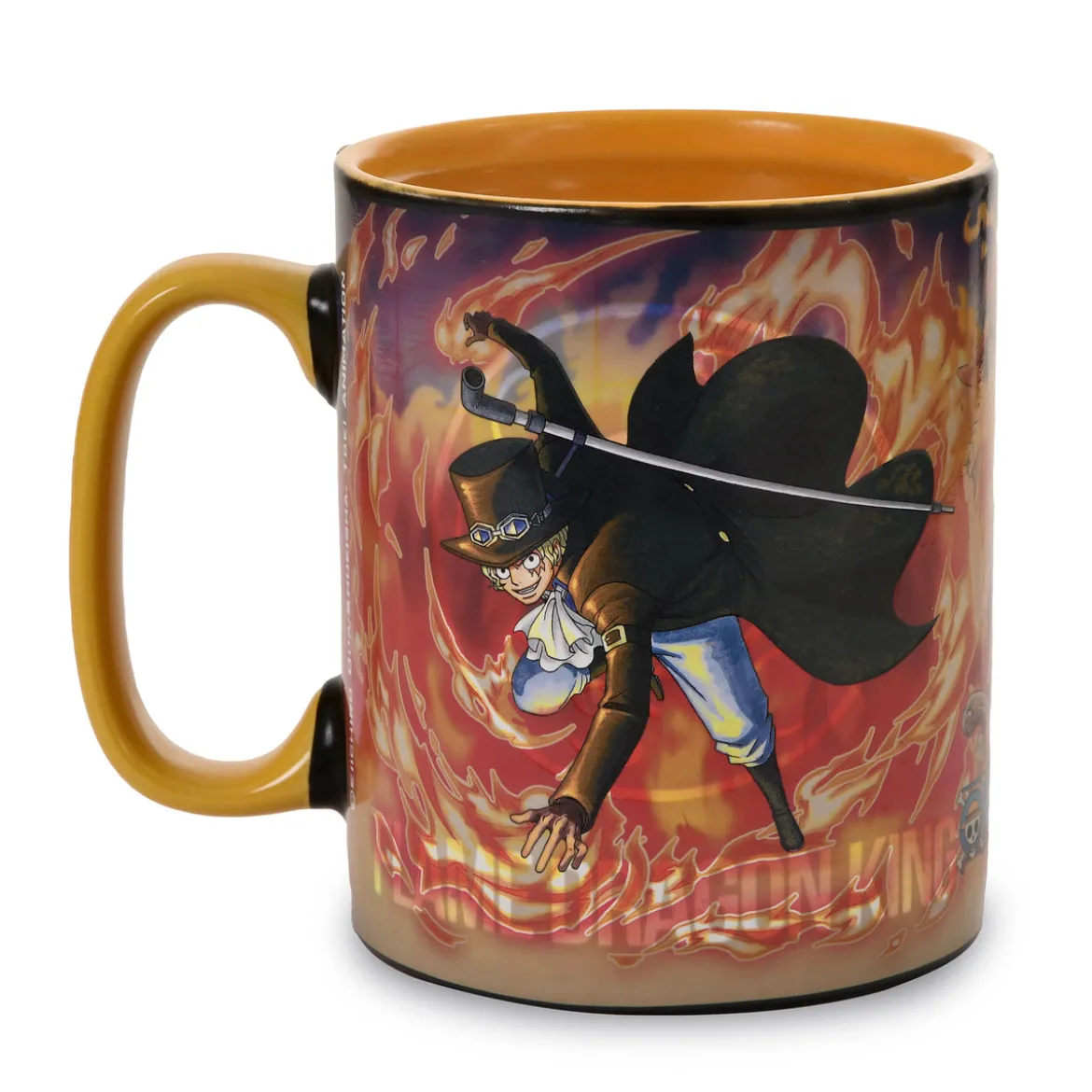 One Piece - Luffy & Sabo Thermoeffekt Tasse