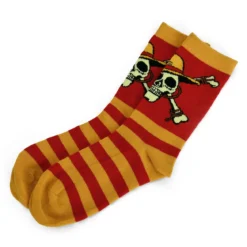 One Piece - Luffy Skull Logo Socken
