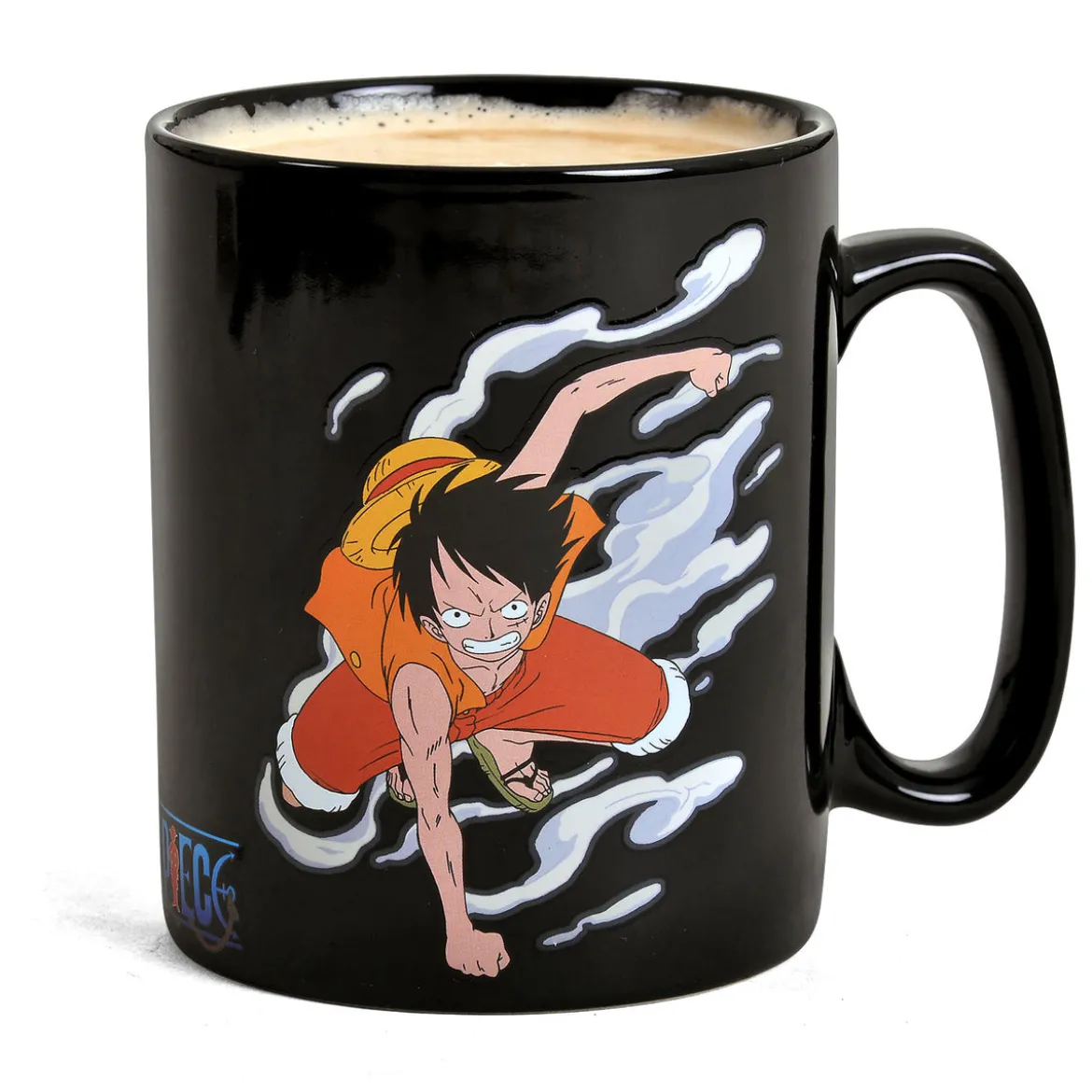 One Piece - Luffy und Ace Thermoeffekt Tasse
