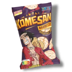 One Piece - Luffy Vollkorn Puffreis Chips Barbecue