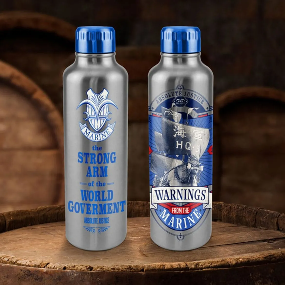 One Piece Metal Trinkflasche