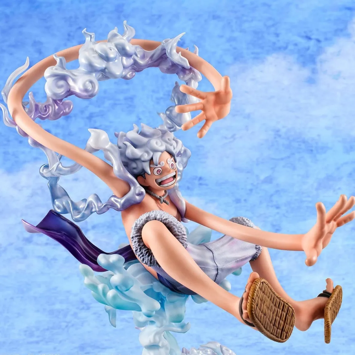One Piece - Monkey D. Luffy Gear 5 Evolutionary History Figur