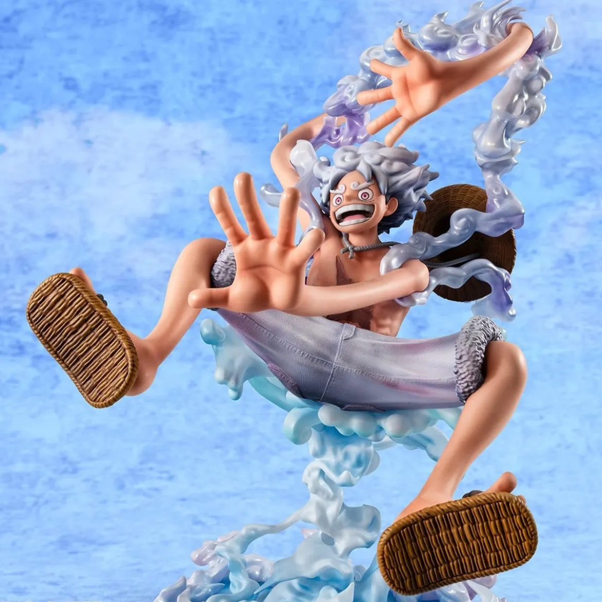One Piece - Monkey D. Luffy Gear 5 Evolutionary History Figur