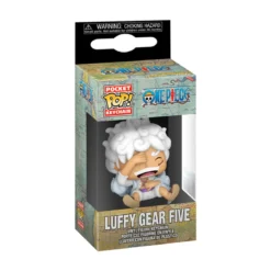 One Piece - Monkey D. Luffy Gear 5 Funko Pop Schlüsselanhänger