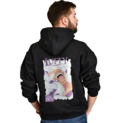 One Piece - Monkey D. Luffy Gear 5 Hoodie schwarz