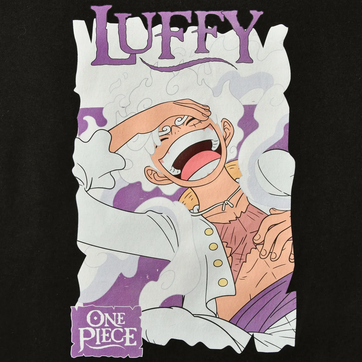One Piece - Monkey D. Luffy Gear 5 Hoodie schwarz