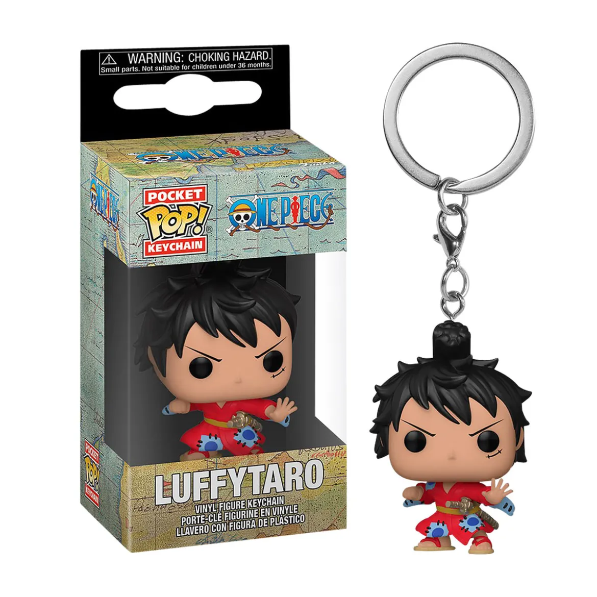 One Piece - Monkey D. Luffy Luffytaro Funko Pop Schlüsselanhänger
