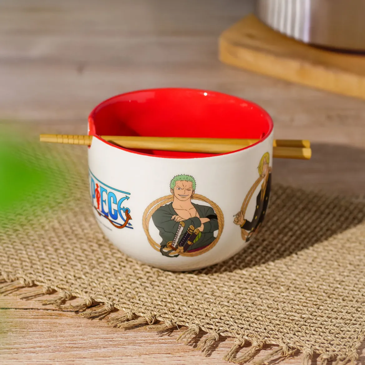 One Piece - Monkey D. Luffy Ramen Schale mit Ess-Stäbchen
