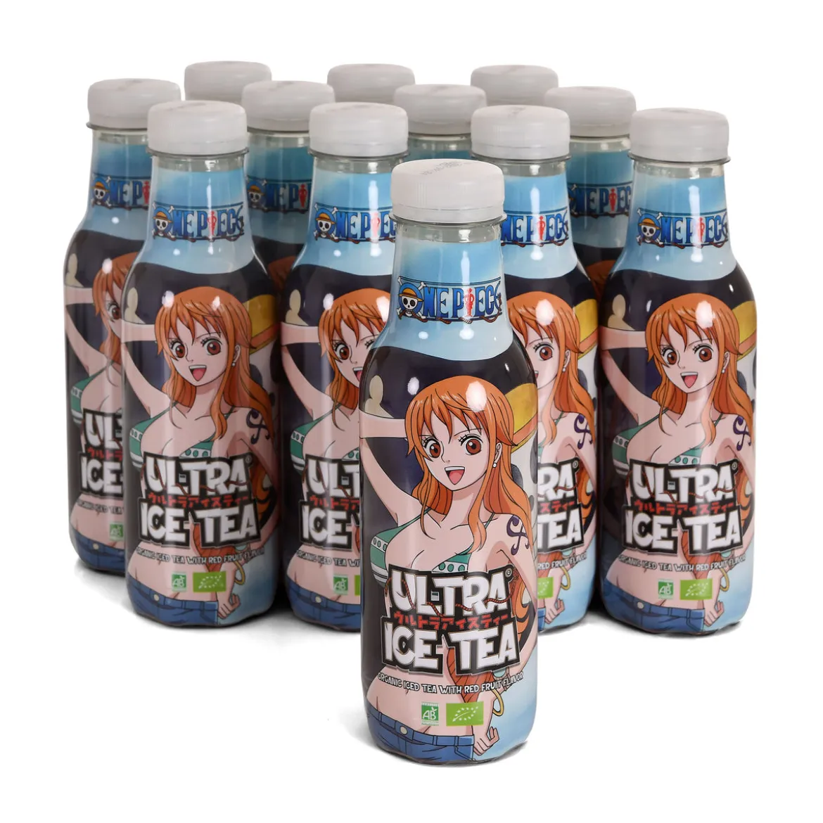 One Piece - Nami Ultra Bio Eistee Rote Früchte 12er Pack