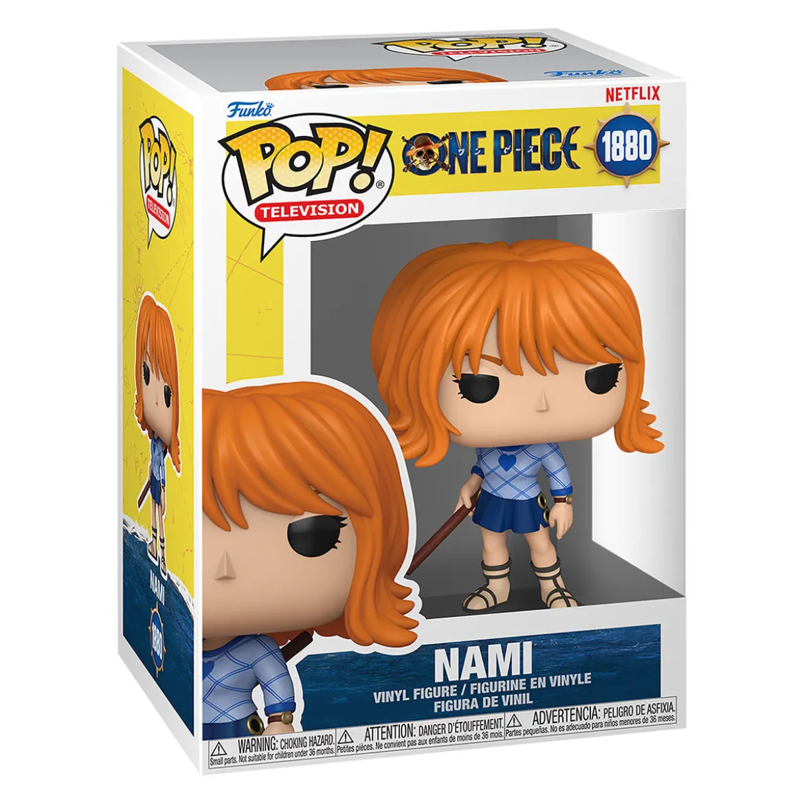 One Piece Netflix - Nami Funko Pop Figur