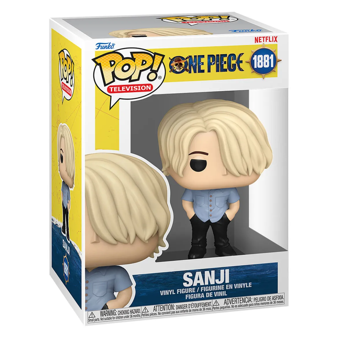 One Piece Netflix - Sanji Funko Pop Figur