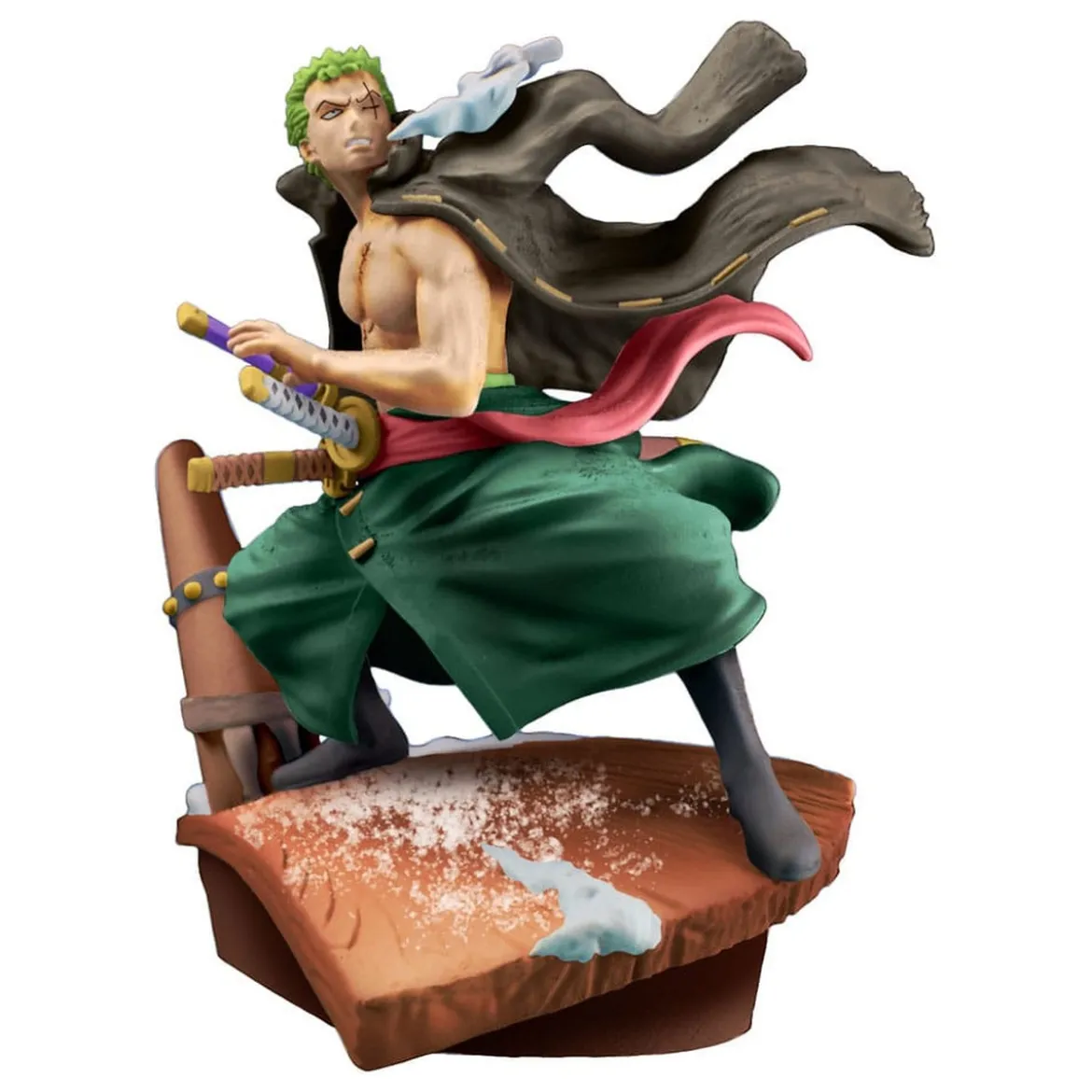 One Piece Petitrama PVC Mini-Statue Logbox Re Birth Egghead Set 9 cm