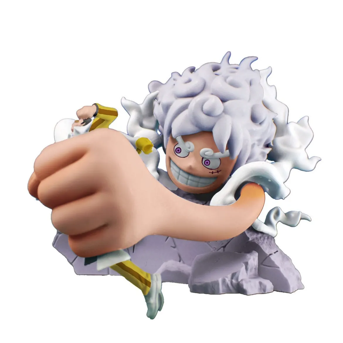 One Piece Petitrama PVC Mini-Statue Logbox Re Birth Egghead Set 9 cm