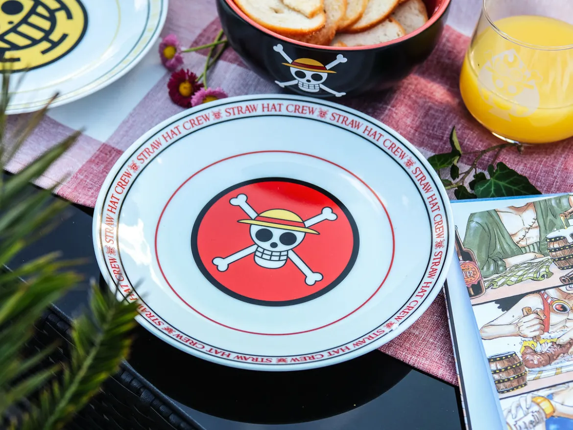 One Piece - Piratenbanden Logos Tellerset