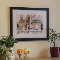 One Piece - Piratenbande Wandbild