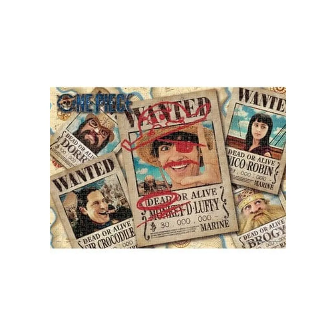 One Piece Puzzle 1000 Teile Wanted