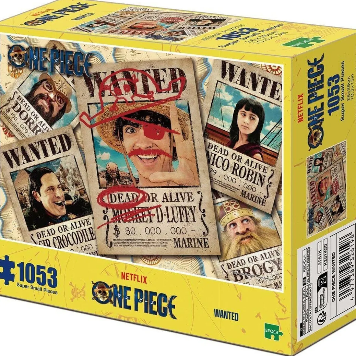 One Piece Puzzle 1000 Teile Wanted