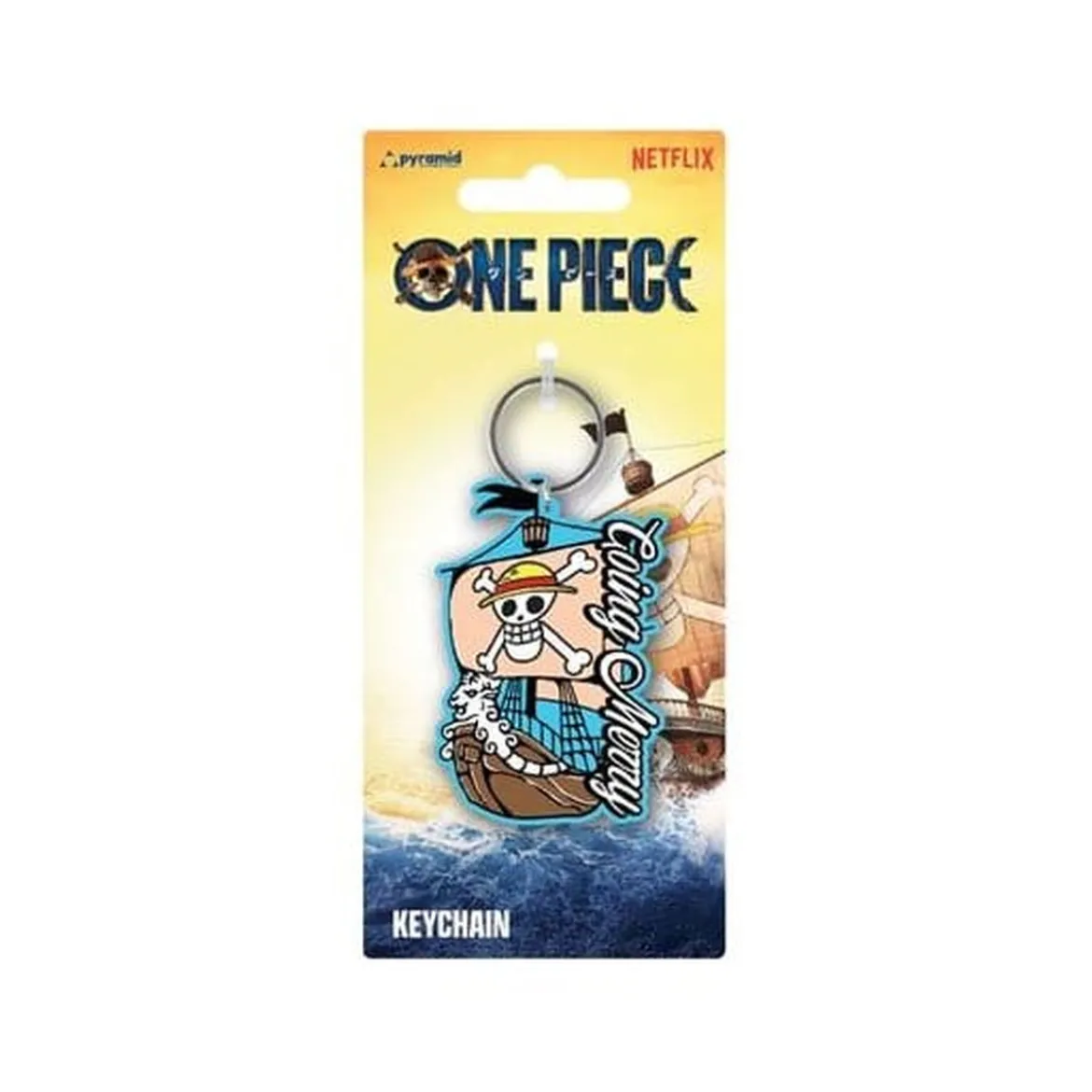 One Piece PVC Schlüsselanhänger Live Action The Going Merry