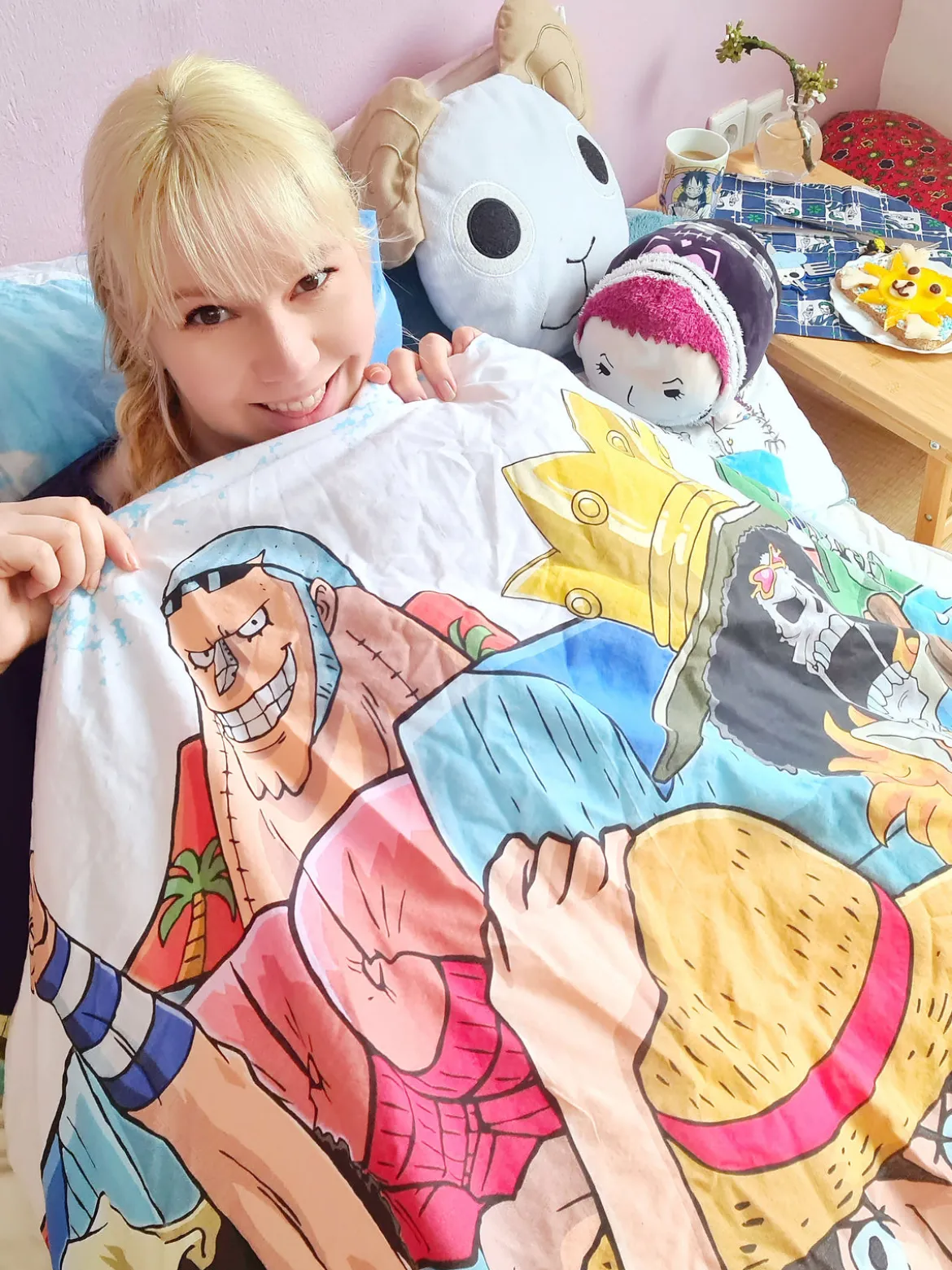 One Piece - Ruffy & Crew Wende-Bettwäsche