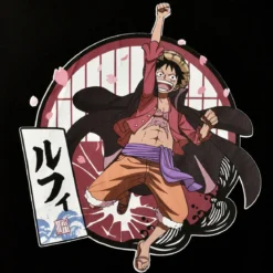 One Piece - Ruffy Hoodie schwarz