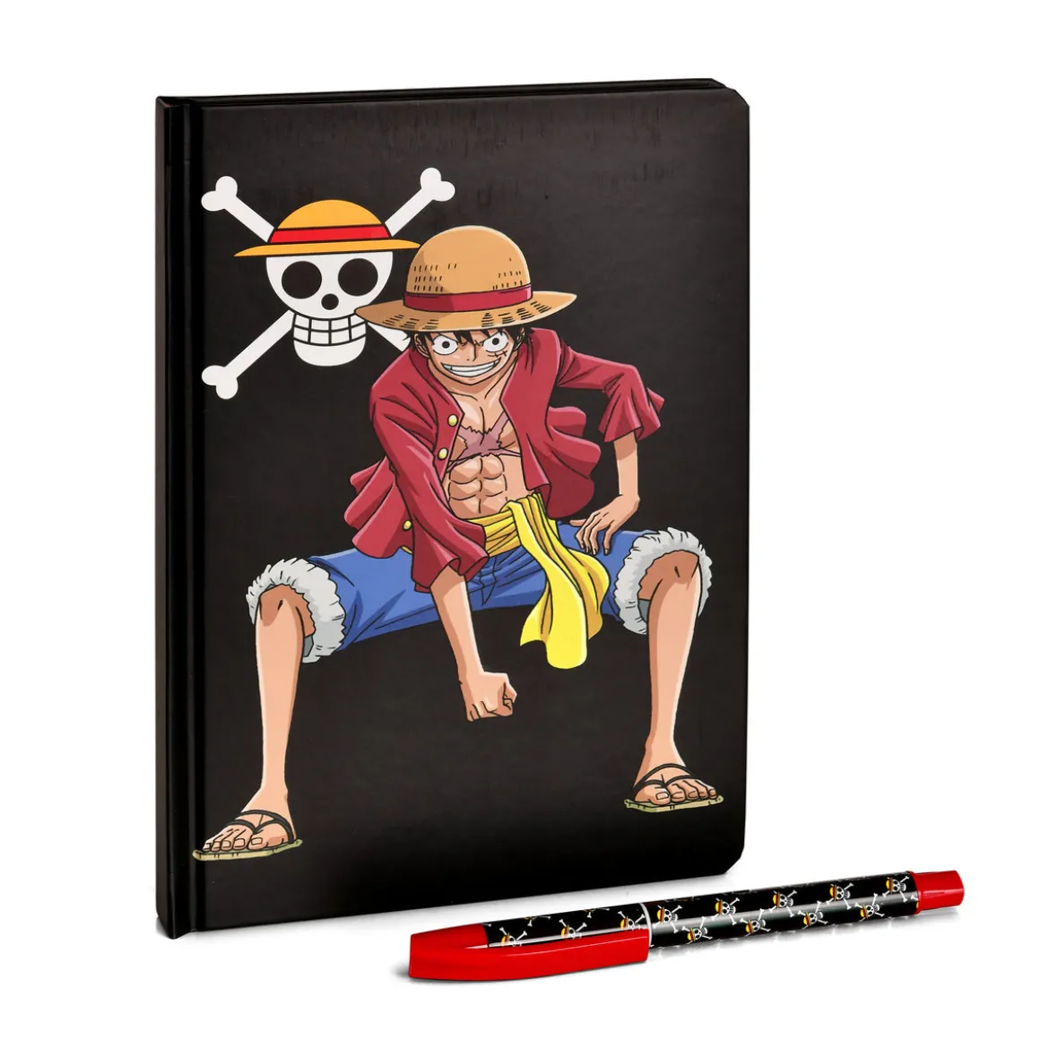 One Piece - Ruffy Notizbuch A5 mit Stift