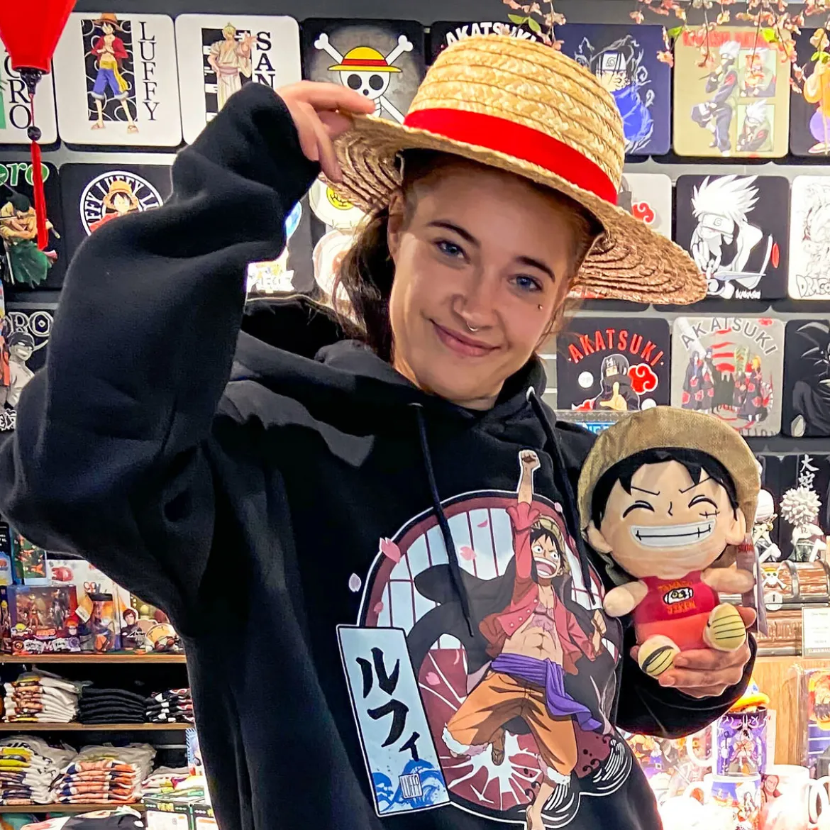One Piece - Ruffy Plüsch Figur 20 cm