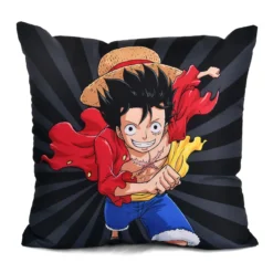 One Piece - Ruffy und Totenkopf Kissen