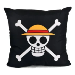 One Piece - Ruffy und Totenkopf Kissen