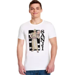 One Piece - Sanji T-Shirt weiß