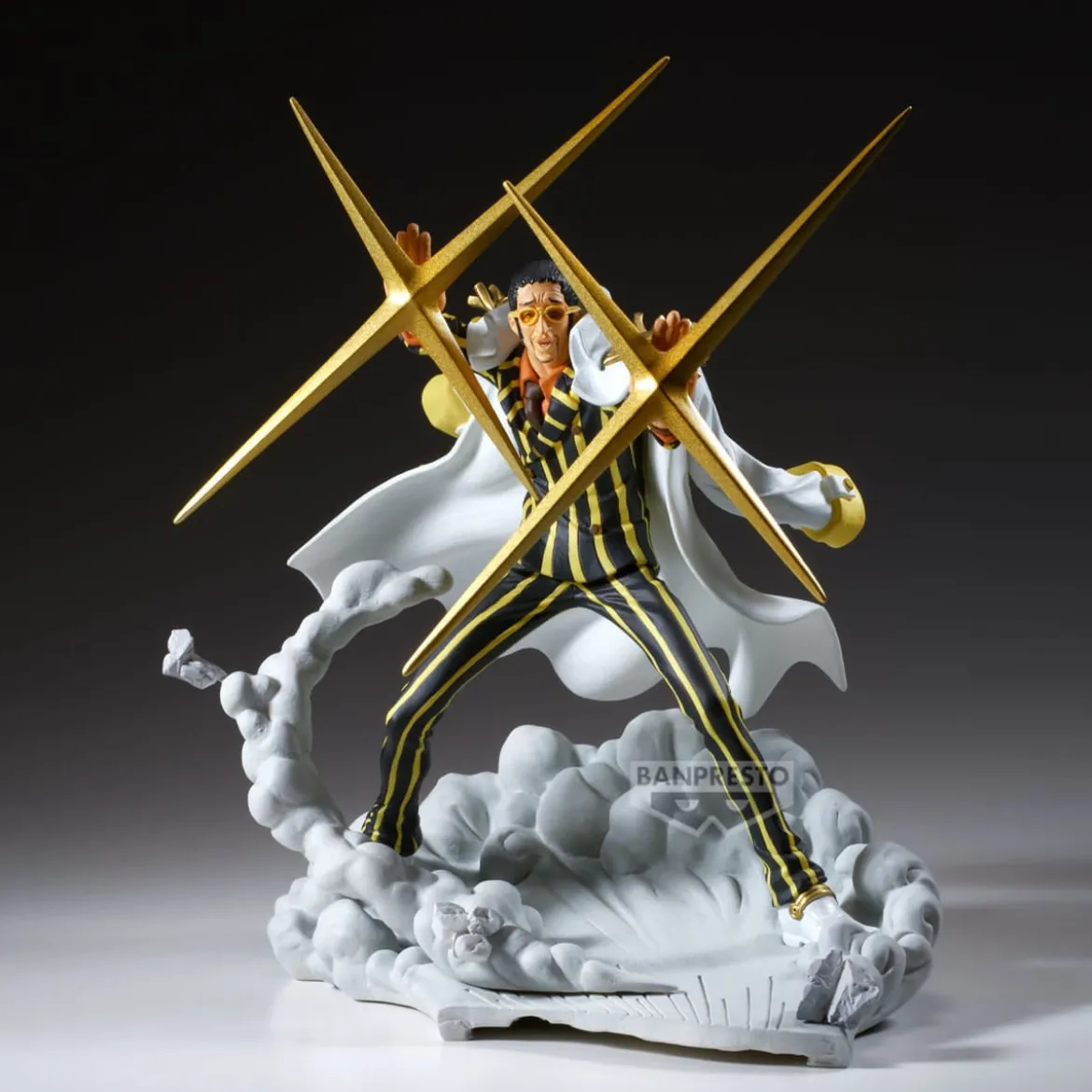 One Piece Senkozekkei PVC Statue Borsalino 18 cm