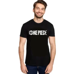 One Piece - Serien Logo T-Shirt schwarz