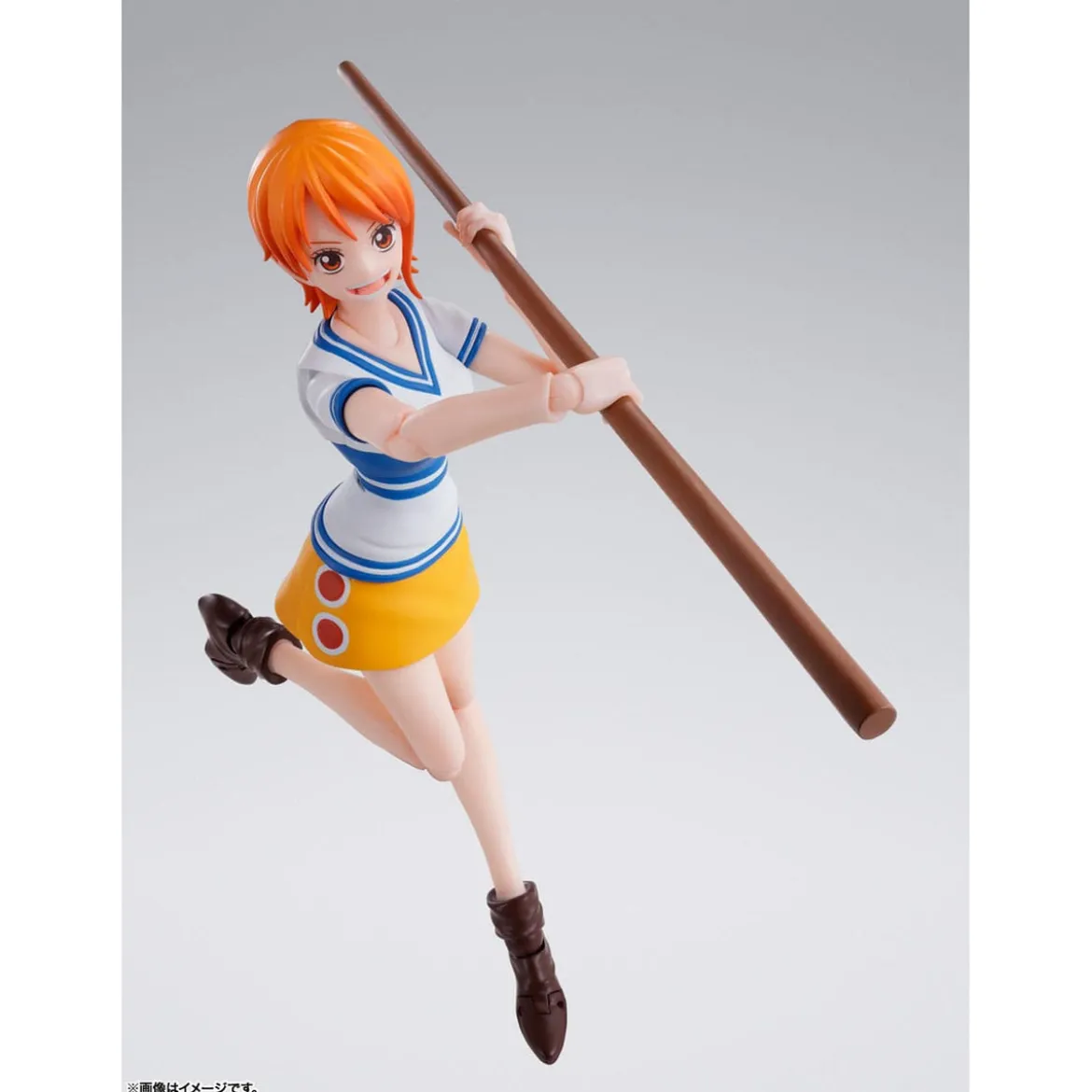 One Piece S.H. Figuarts Actionfigur Nami Romance Dawn 14 cm