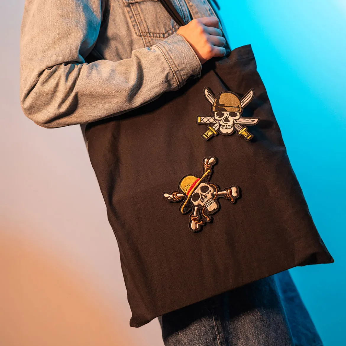 One Piece - Skull Aufnäher 3er Set