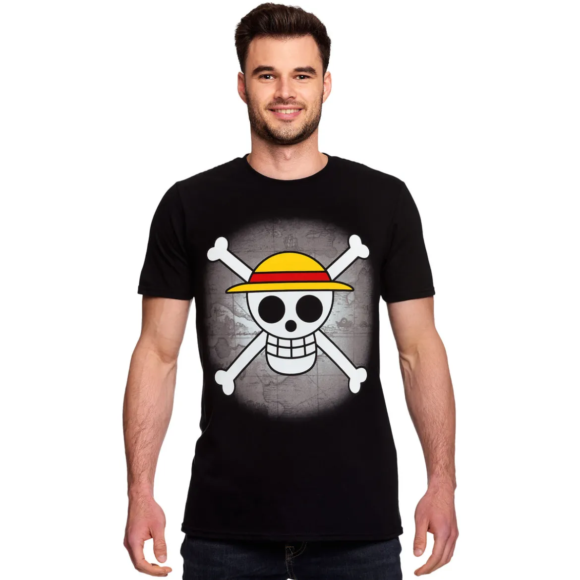 One Piece - Skull T-Shirt schwarz