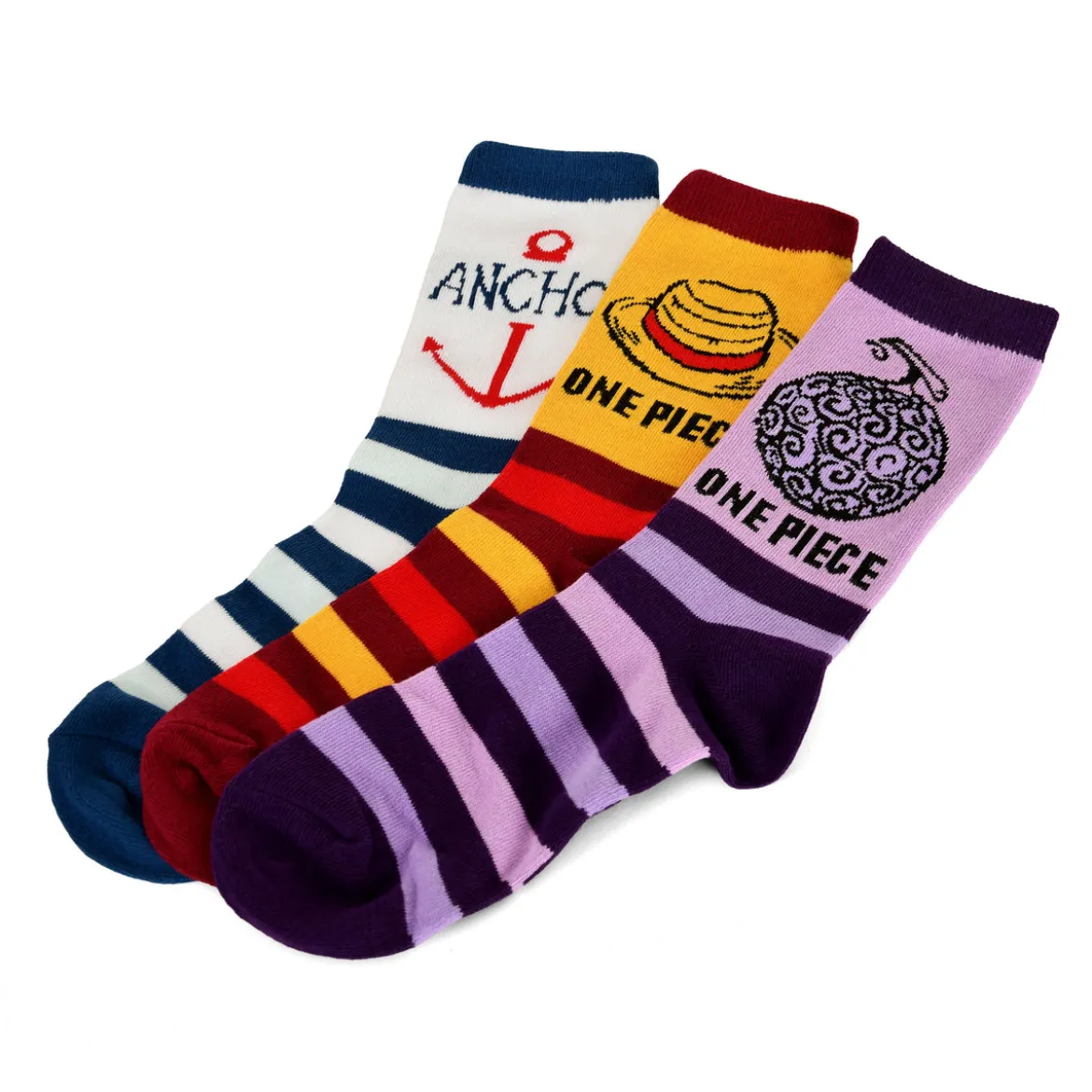 One Piece Socken 3er Set in Geschenkbox